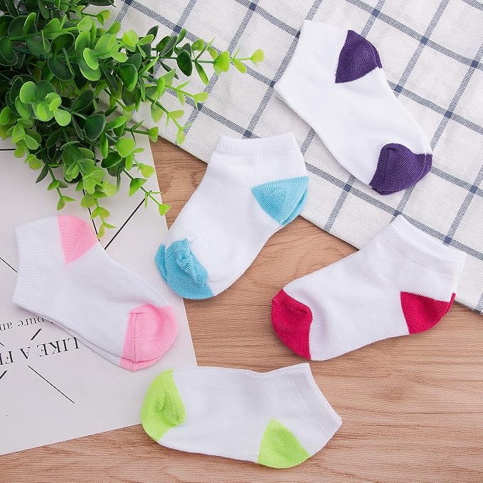 Duufin Toddler Socks 25 Pairs Ankle Socks - Image 6