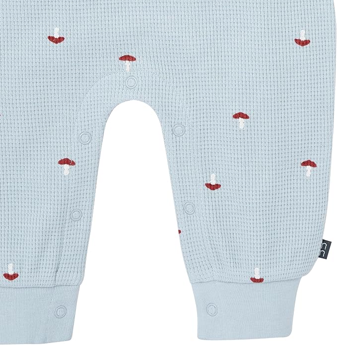 Modern Moments by Gerber Baby Henley Waffle Knit Romper - Image 4