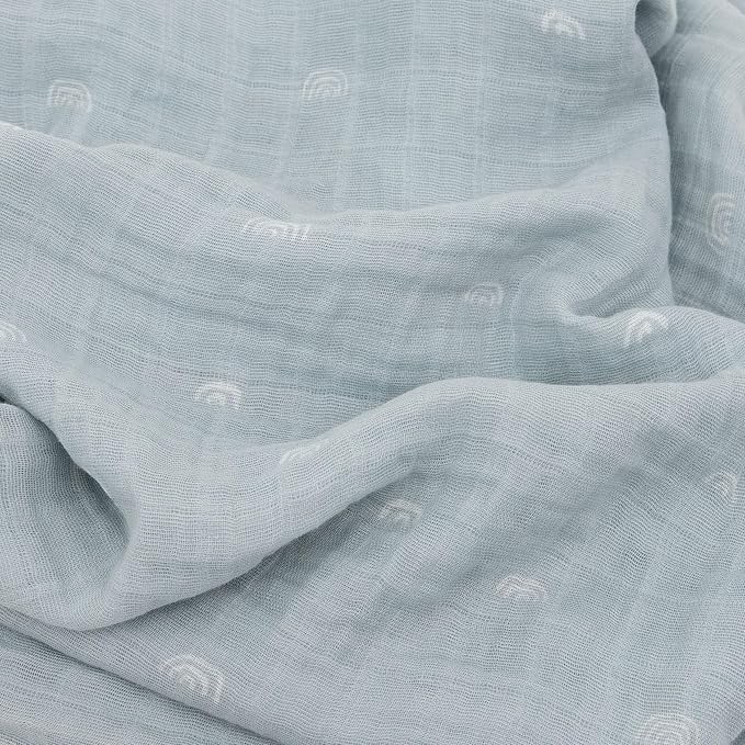 Little Unicorn Premium Cotton Swaddle Baby Blanket | Breathable Fabric | - Image 2