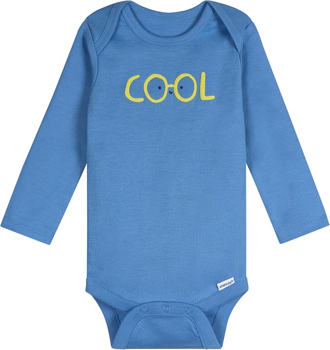 Onesies Brand Baby Boys & Girls 6-Pack Long Sleeve Bodysuits - Image 7
