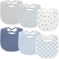 Susurration Muslin Baby Drool Bibs 6Pack Soft Square Adjustable Baby Bandana by Susurration