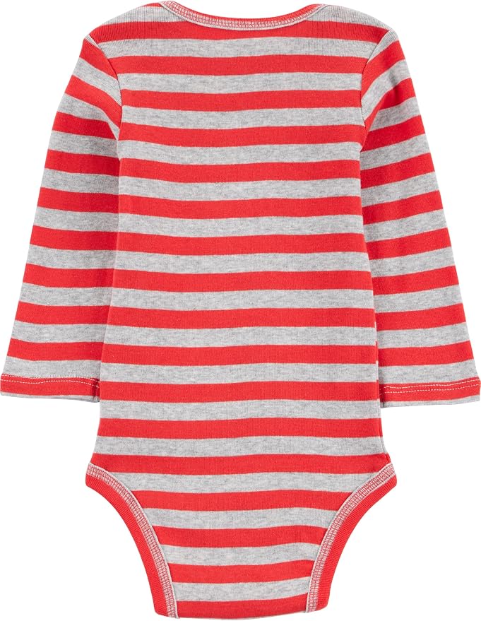 Simple Joys by Carter's Baby Boys Long-Sleeve Bodysuit Pack of 5Bodysuit - Image 3