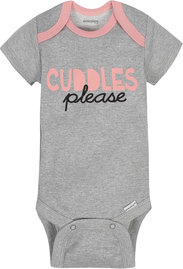 Onesies Brand Baby Girls' 8-pack Short Sleeve Mix & Match Bodysuits - Image 6