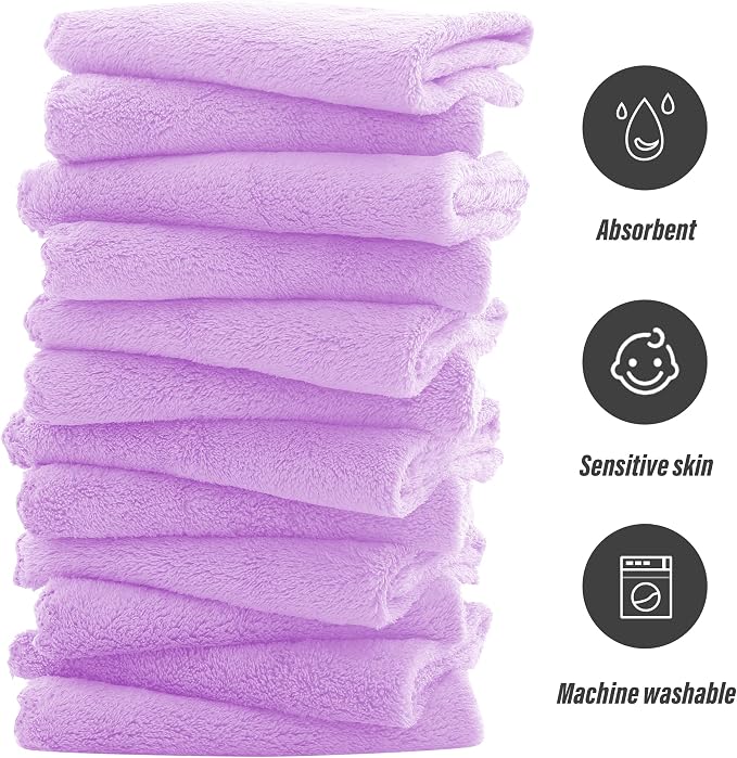 Sunny zzzZZ Ultra Soft 24 Pack Baby Washcloths - Image 4