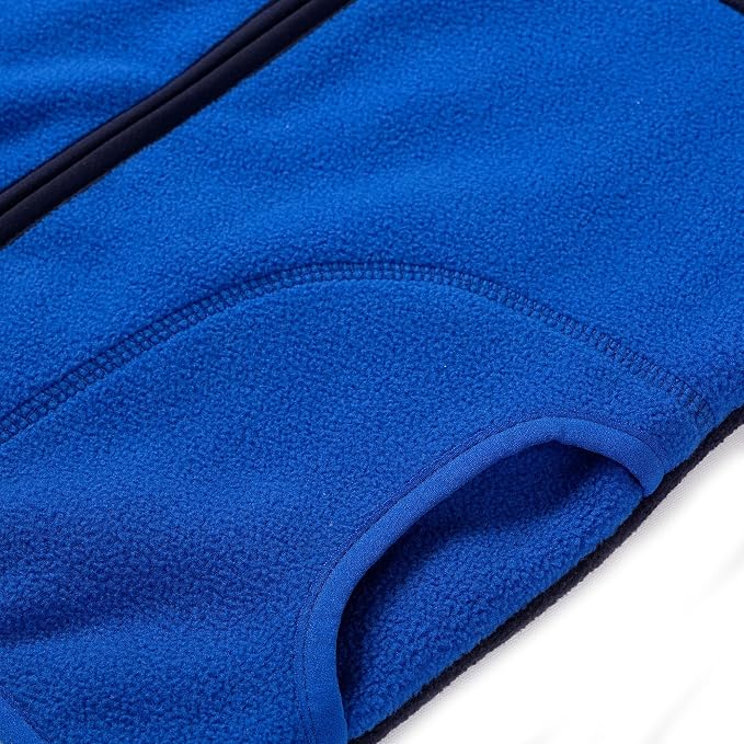 Toddler Boys Girls Fleece Jacket Lightweight Fall Spring 2-12 Years - Image 5