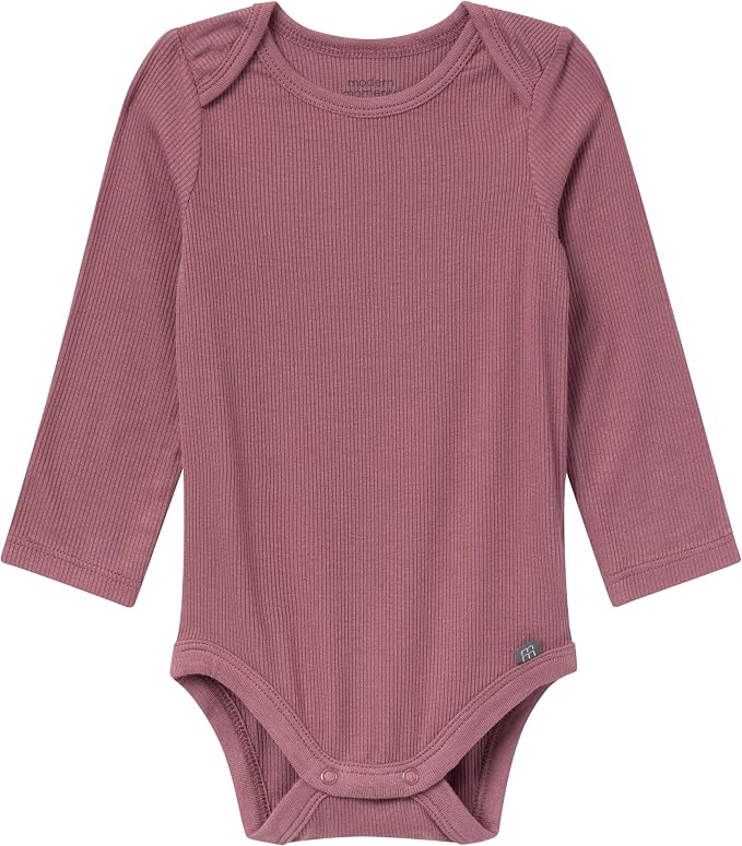 Modern Moments by Gerber Baby Viscose 4-Pack Bodysuit & Pant Set - Image 4