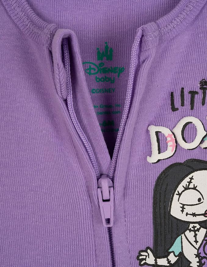 Disney Baby Girls' 2-Pack Footed Sleep N' Play Newborn to Infant - Image 4