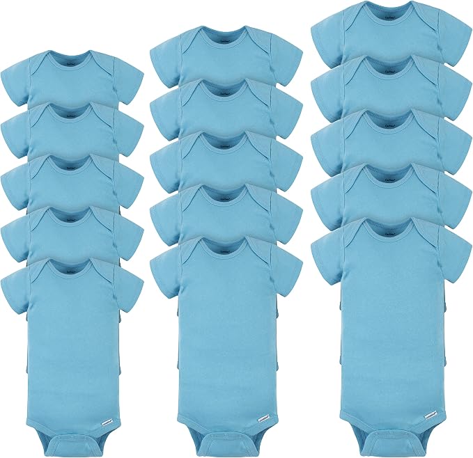 Gerber Unisex Baby 15 Piece Onesies Bodysuit Multi Size Pack by Gerber