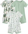 Yoofoss Baby Boy Romper 0-18 Months 100% Organic Cotton Newborn Summer Clothes by YOOFOSS