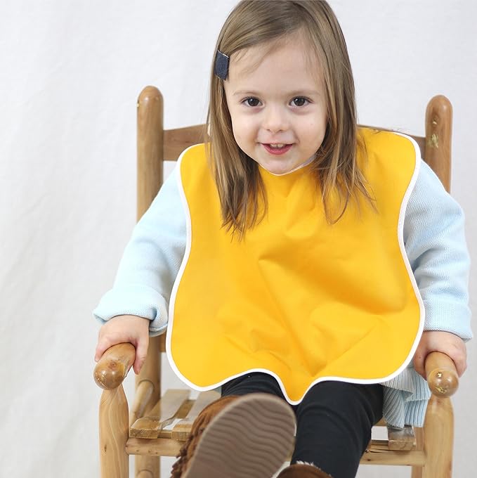 Large Waterproof Bibs Pastel Collection - 4pk, 12pk, 48pk