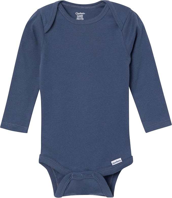 Gerber Baby 6 Pack Long-sleeve Onesies Bodysuit - Image 3