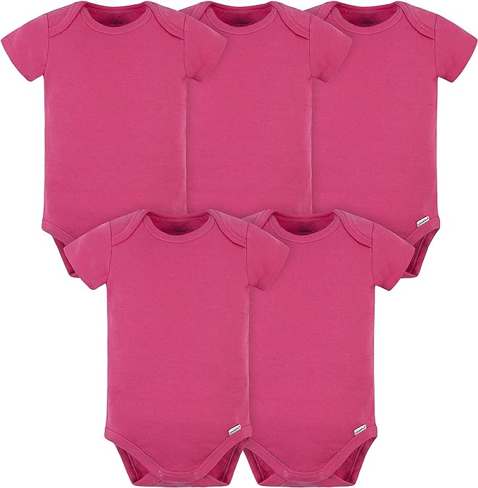 Gerber Baby Boys & Girls 5-Pack Premium Soft Cotton Bodysuits Onesies by Gerber