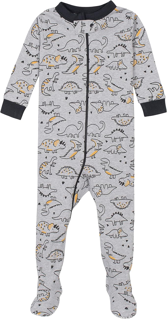 Gerber Baby Boys 2-Pack Footed Pajamas - Image 2