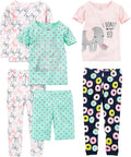 Simple Joys by Carter's Girls 6-piece Snug Fit Cotton Pajama Set by SimpleJoysbyCarters