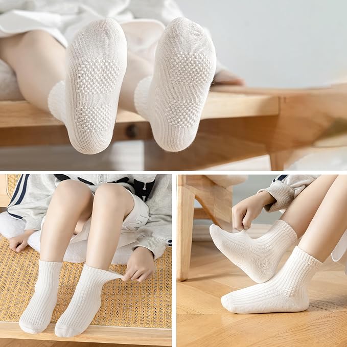 Toddler Grip Socks Non Slip Crew Socks Socks - Image 2
