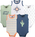 Hudson Baby Unisex Baby Cotton Sleeveless Bodysuits by HudsonBaby