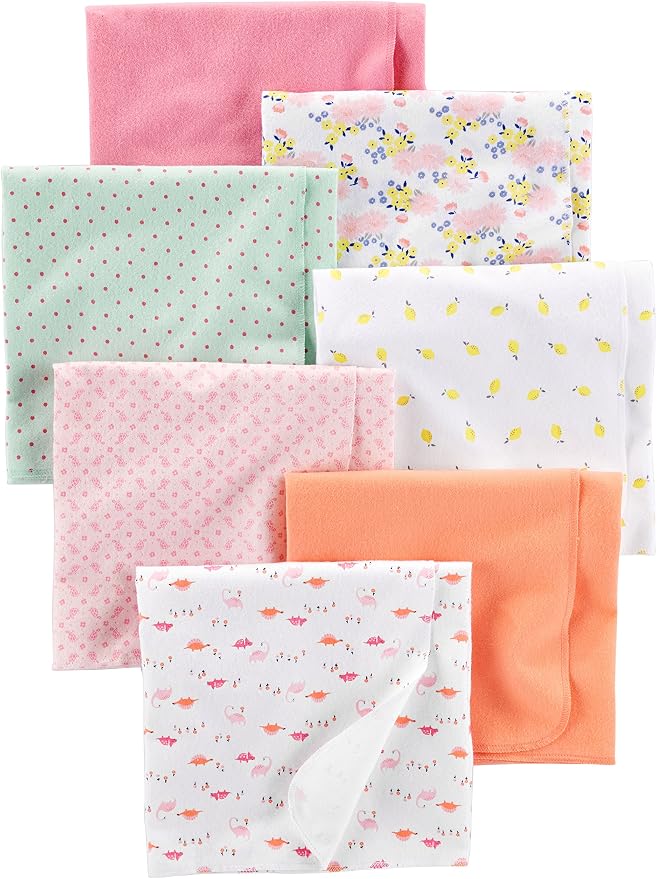 Simple Joys by Carter's Unisex Babies' Flannel Receiving Blankets by SimpleJoysbyCarters