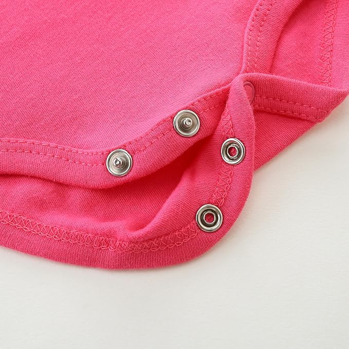 Baby Girl Collared Onsie Polo Bodysuit Boy Cotton Romper Short Sleeve 0~24M - Image 7