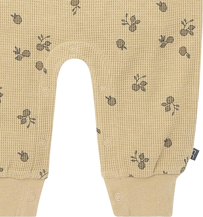 Modern Moments by Gerber Baby Henley Waffle Knit Romper - Image 4