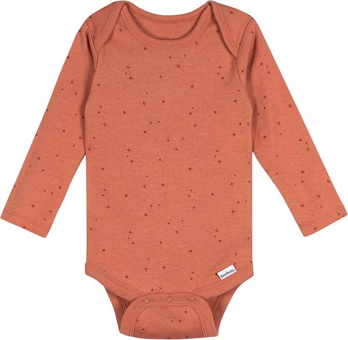 Gerber Baby Boys 6-Pack Long Sleeve Onesies Bodysuit - Image 3
