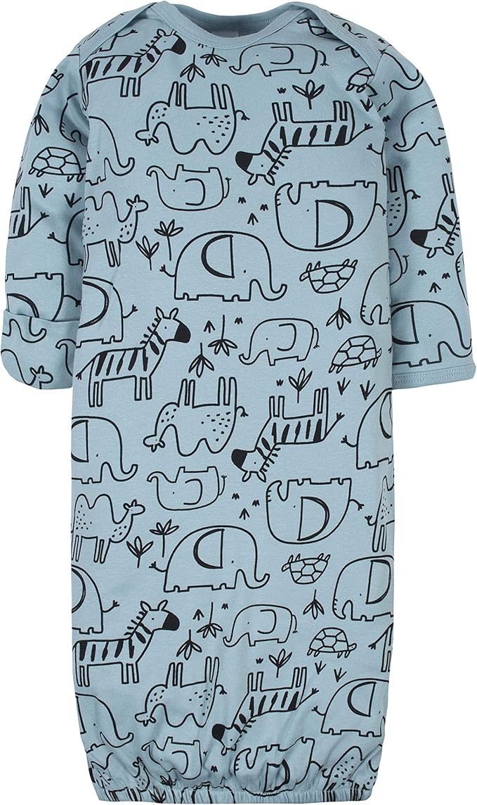 Gerber Baby Boys 4-Pack Sleeper Gown - Image 4