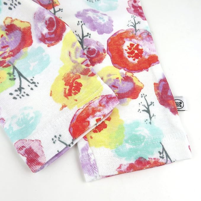HonestBaby Unisex-Baby Multipack Harem Pants Roomy Fit Pull on Bottoms 100% - Image 2