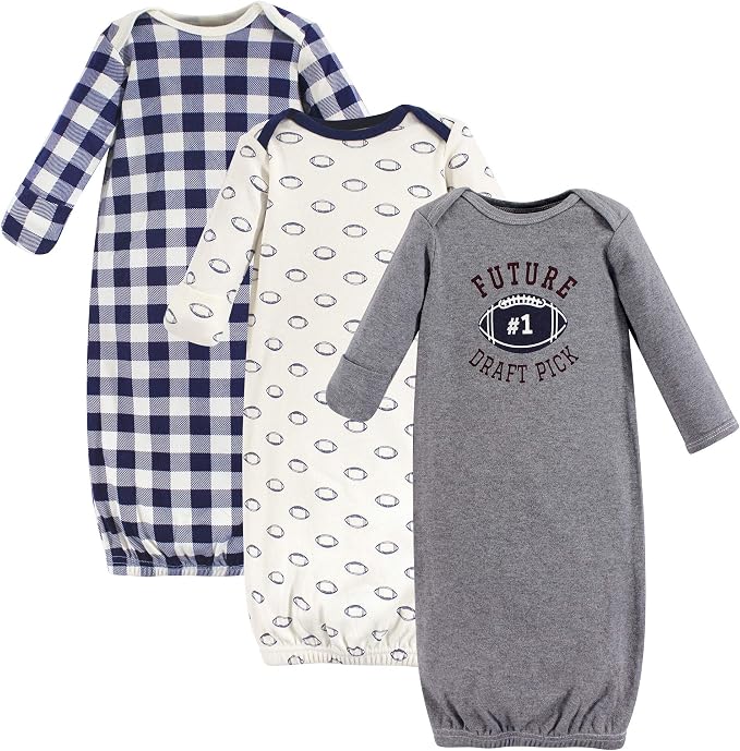 Hudson Baby unisex-baby Cotton Gowns by HudsonBaby