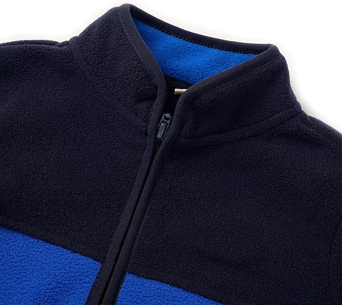 Toddler Boys Girls Fleece Jacket Lightweight Fall Spring 2-12 Years - Image 4