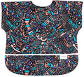 Bumkins Bibs - Toddler Bibs, Waterproof, Large for 1-3 Years, Short Sleeve