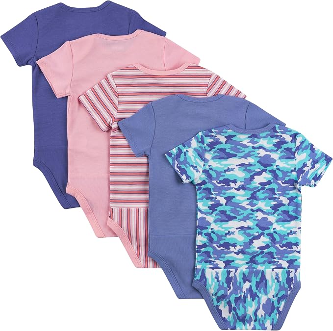 Hanes Baby Bodysuits, Ultimate Flexy Short Sleeve - Image 2