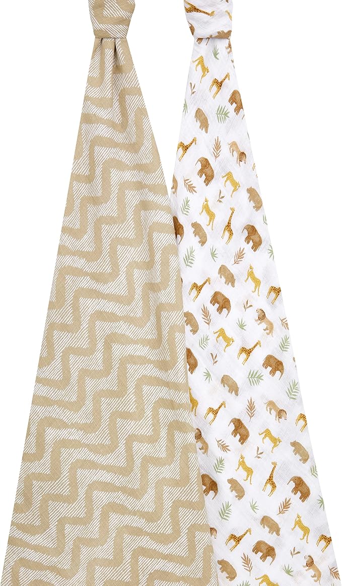 aden + anais Essentials Swaddle Blanket, Muslin Blankets - Image 2