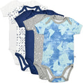 HonestBaby 5-pack Short Sleeve Bodysuits One-piece 100% Organic Cotton by HonestBaby
