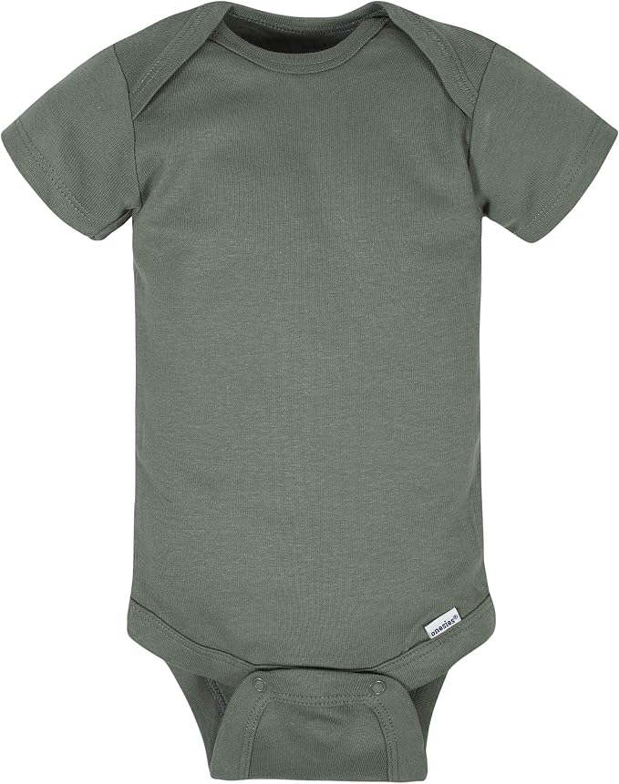 Gerber Baby Boys 8-Pack Short Sleeve Onesies Bodysuits - Image 5