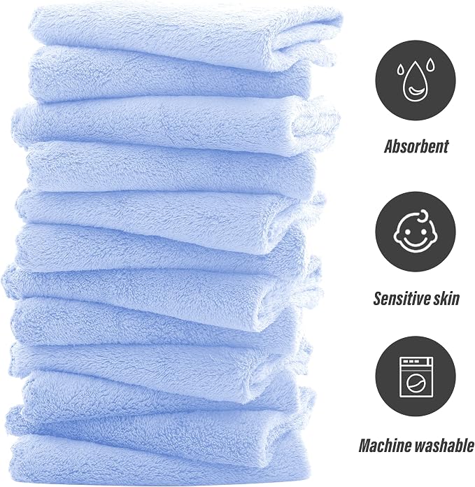 Sunny zzzZZ Ultra Soft 24 Pack Baby Washcloths - Image 4