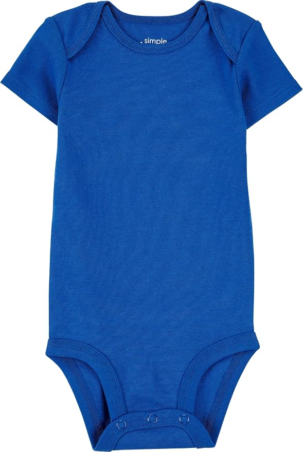 Simple Joys by Carter's Baby Boys 6-Pack Short-Sleeve Bodysuit - Image 4