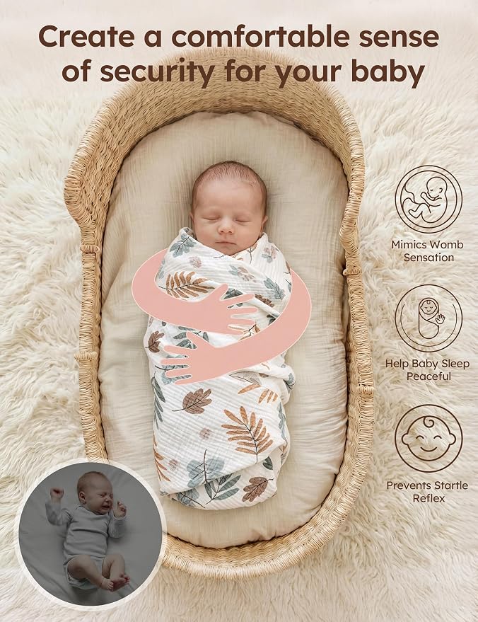 Unnivoll Muslin Swaddle Blankets - Image 2