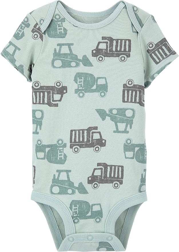 Simple Joys by Carter's Baby Boys 6-Pack Short-Sleeve Bodysuit - Image 2