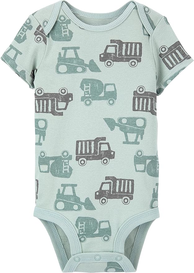 Simple Joys by Carter's Baby Boys 6-Pack Short-Sleeve Bodysuit - Image 2