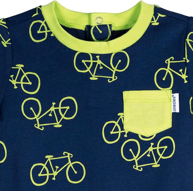 Onesies Brand Baby Boys 3-Pack Romper - Image 3