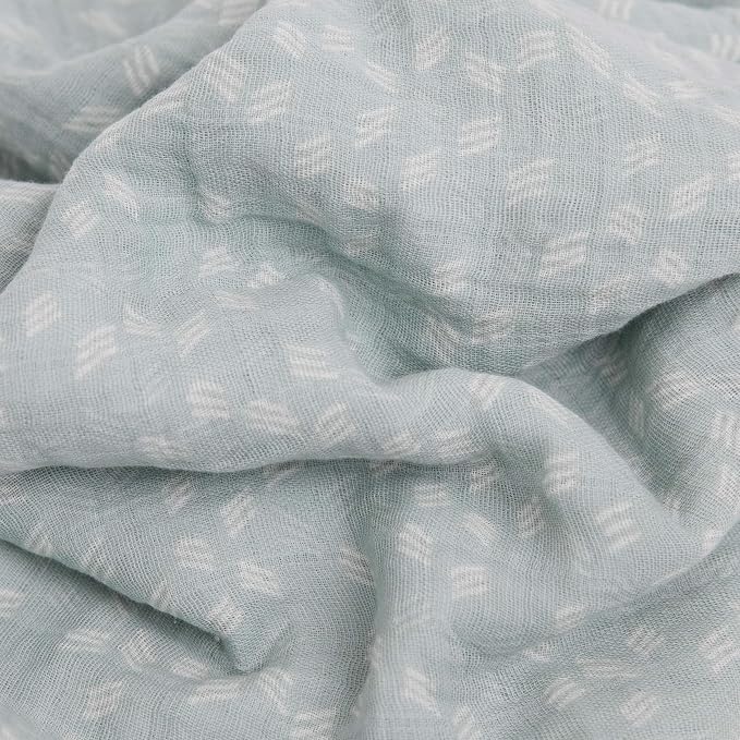 Little Unicorn Premium Cotton Swaddle Baby Blanket | Breathable Fabric | - Image 2