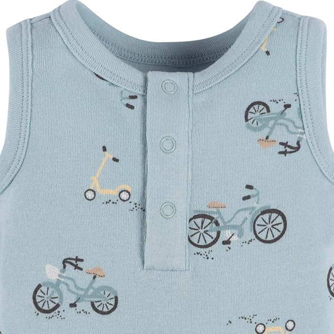 Gerber Baby Boys Multi-Pack Sleeveless Onesies Bodysuit - Image 3