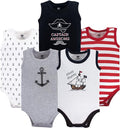 Hudson Baby Unisex Baby Cotton Sleeveless Bodysuits by HudsonBaby