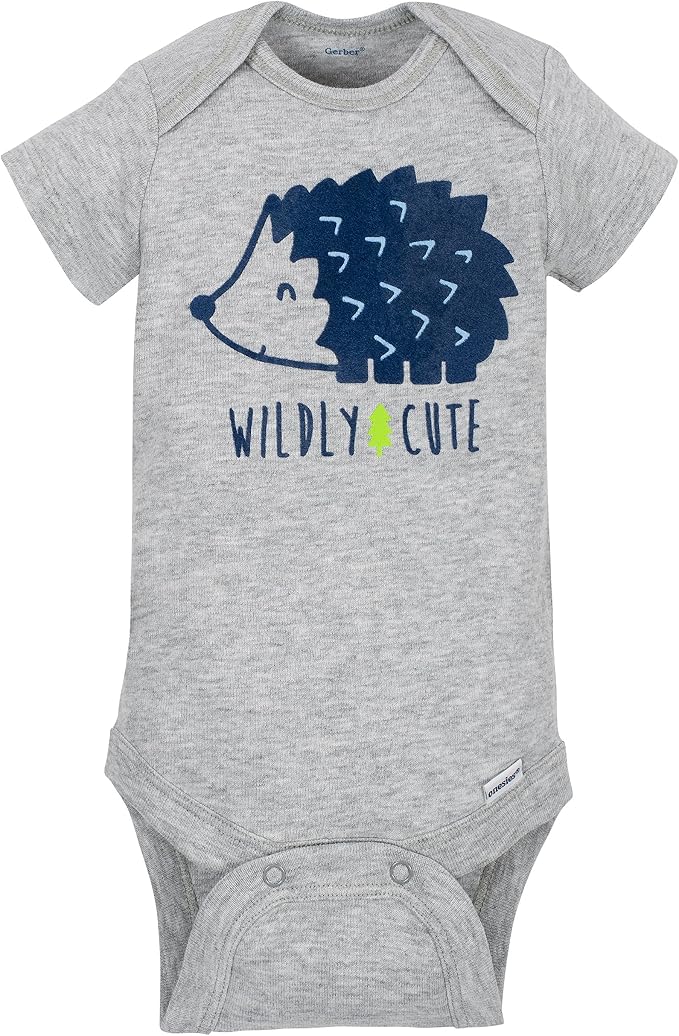 Gerber Baby Boys' 5-pack Variety Onesies Bodysuits - Image 3