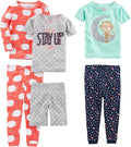 Simple Joys by Carter's Girls 6-piece Snug Fit Cotton Pajama Set by SimpleJoysbyCarters
