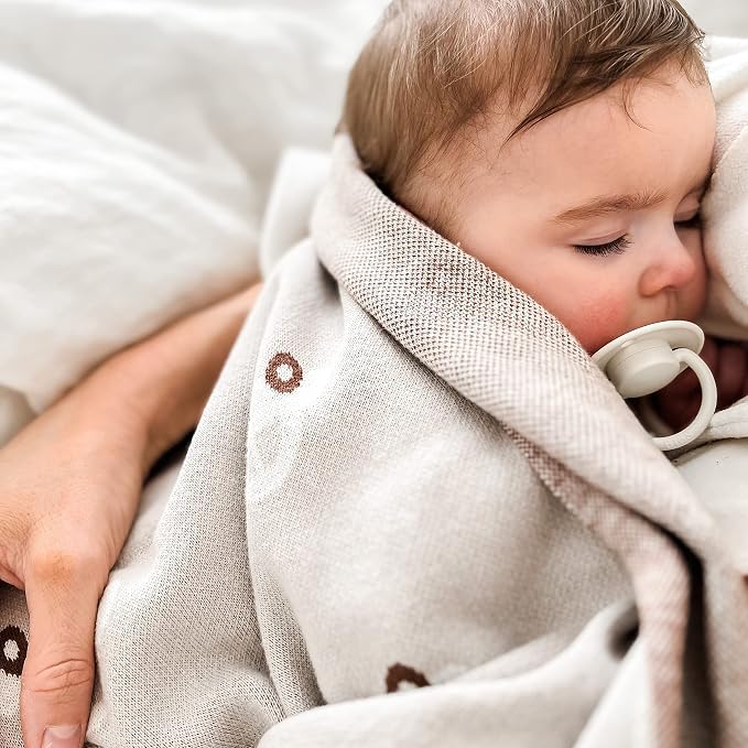 Baby Receiving Blanket for Boys 100% Cotton Buttery Soft Cozy Receiving Swaddle - Image 5