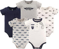Hudson Baby Unisex Baby Cotton Bodysuits 5-pack by HudsonBaby