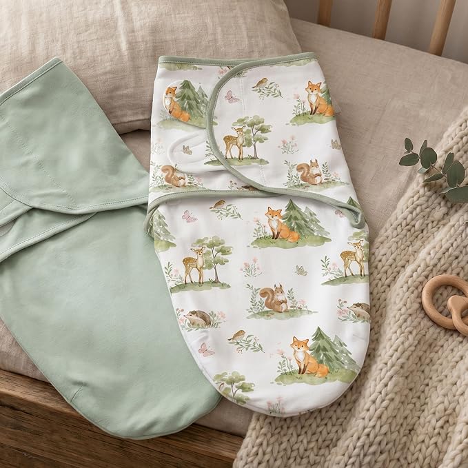 Cotton Swaddles for Newborn, Baby Newborn Swaddle 0-3 Month | 2-Pack Soft - Image 8