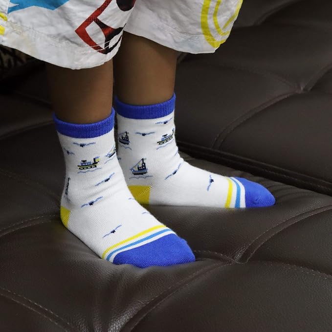 RATIVE Non Skid Anti Slip Crew Socks - Image 2