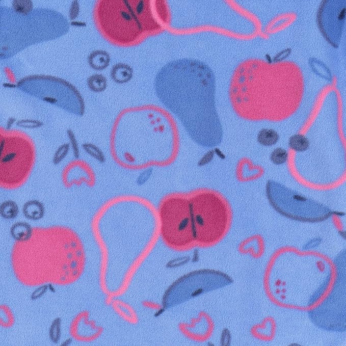 Gerber Baby & Toddler Girls Loose Fit Fleece Footless Pajamas 3-Pack - Image 4