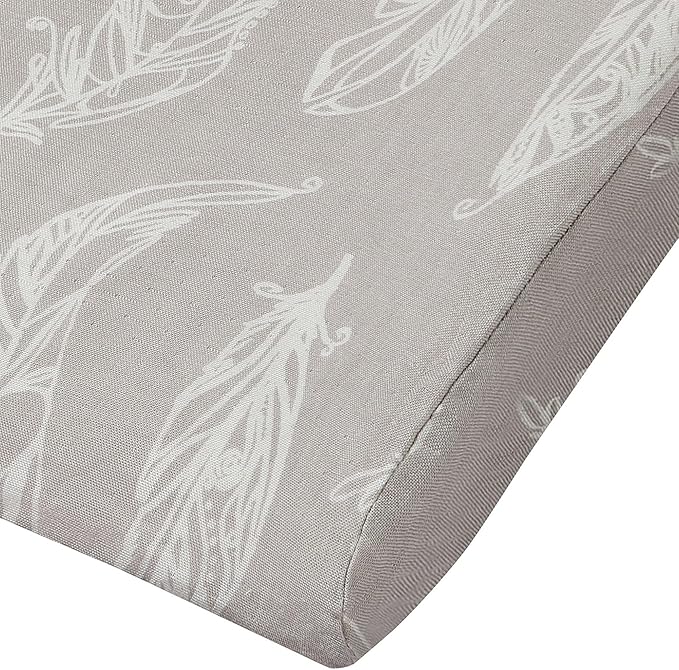 Nest Designs Toddler Pillow with Bamboo Viscose Pillowcase - Feather Grey, Medium